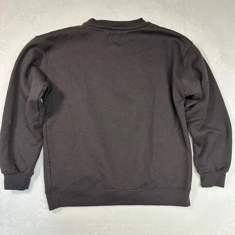 Billabong Retro Summer Tour Graphic Sweatshirt Pullover Skeleton Surfer Sun Sz M